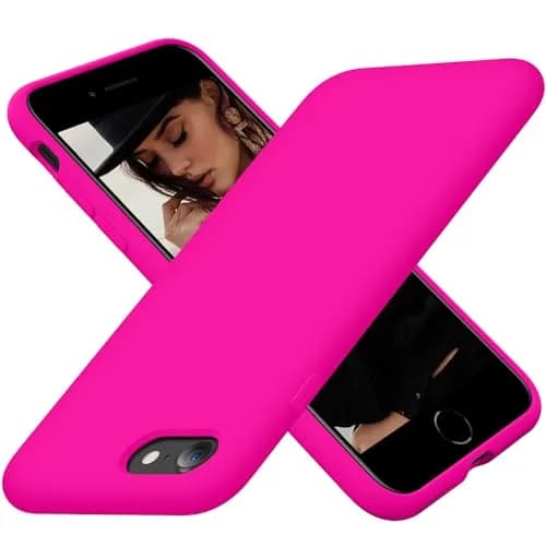 Cordking Silicone Liquid Case for iPhone SE 2022/2020, 7/8 | Slim, Shockproof & Wireless Support thumbnail 1