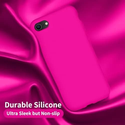 Cordking Silicone Liquid Case for iPhone SE 2022/2020, 7/8 | Slim, Shockproof & Wireless Support thumbnail 4