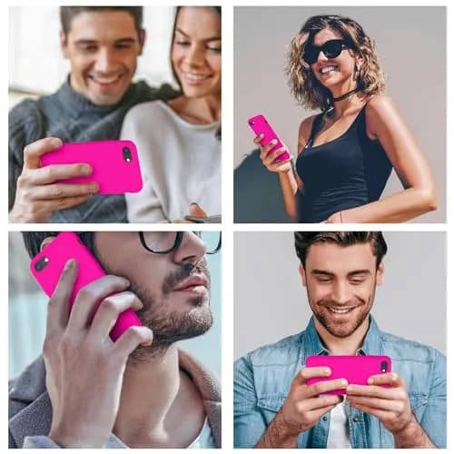 Cordking Silicone Liquid Case for iPhone SE 2022/2020, 7/8 | Slim, Shockproof & Wireless Support thumbnail 2