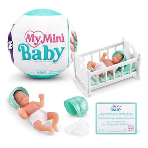 ZURU MY MINI 5 Surprise My Mini Baby Series 1 Mystery Capsule Toy | Ages 3+ thumbnail 1