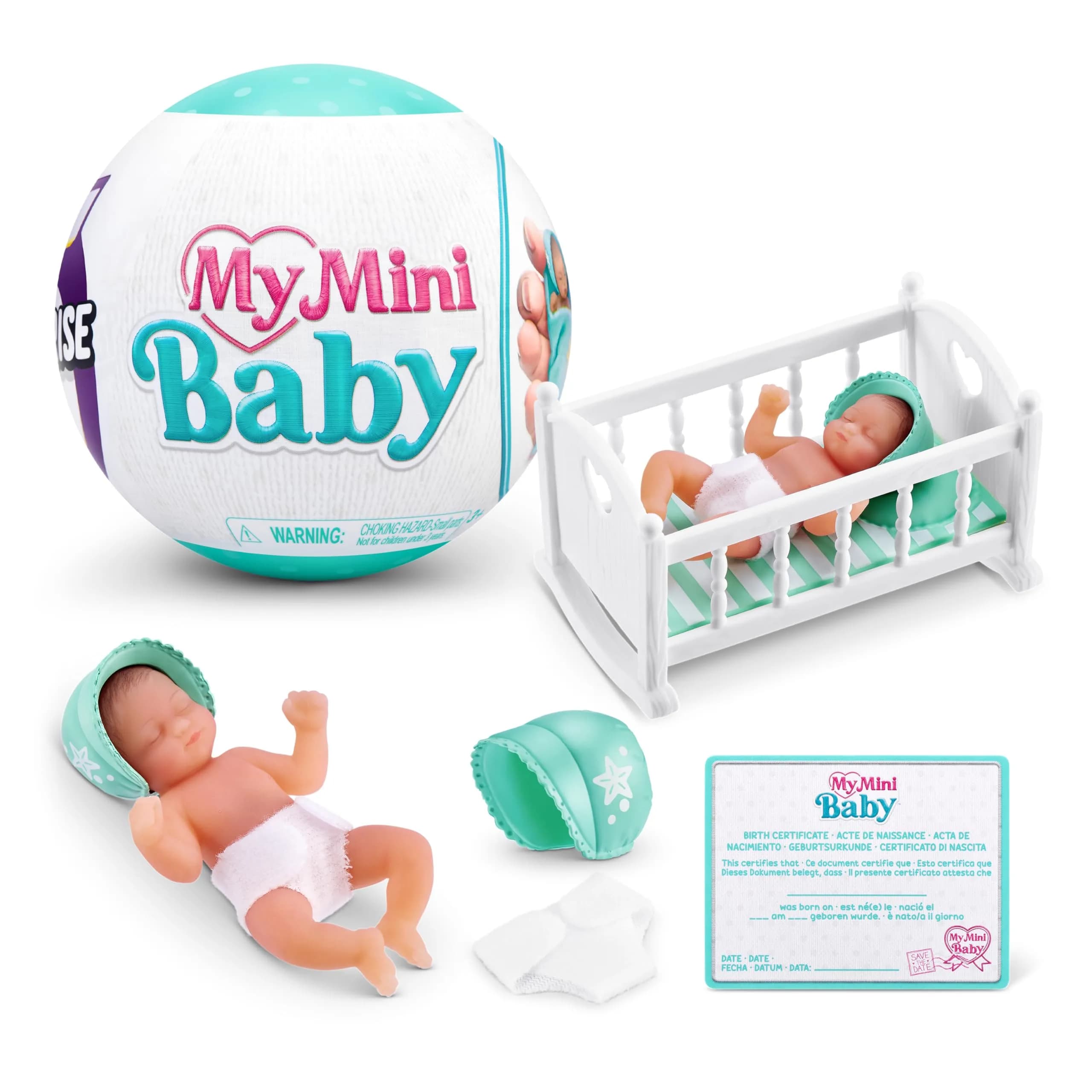 ZURU MY MINI 5 Surprise My Mini Baby Series 1 Mystery Capsule Toy | Ages 3+ — Series 1
