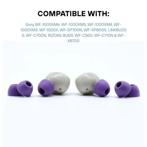Comply Memory Foam Replacement Ear Tips Small (3 Pairs) | Secure Fit for Sony WF-1000XM5, XM4, XM3 & More thumbnail 2