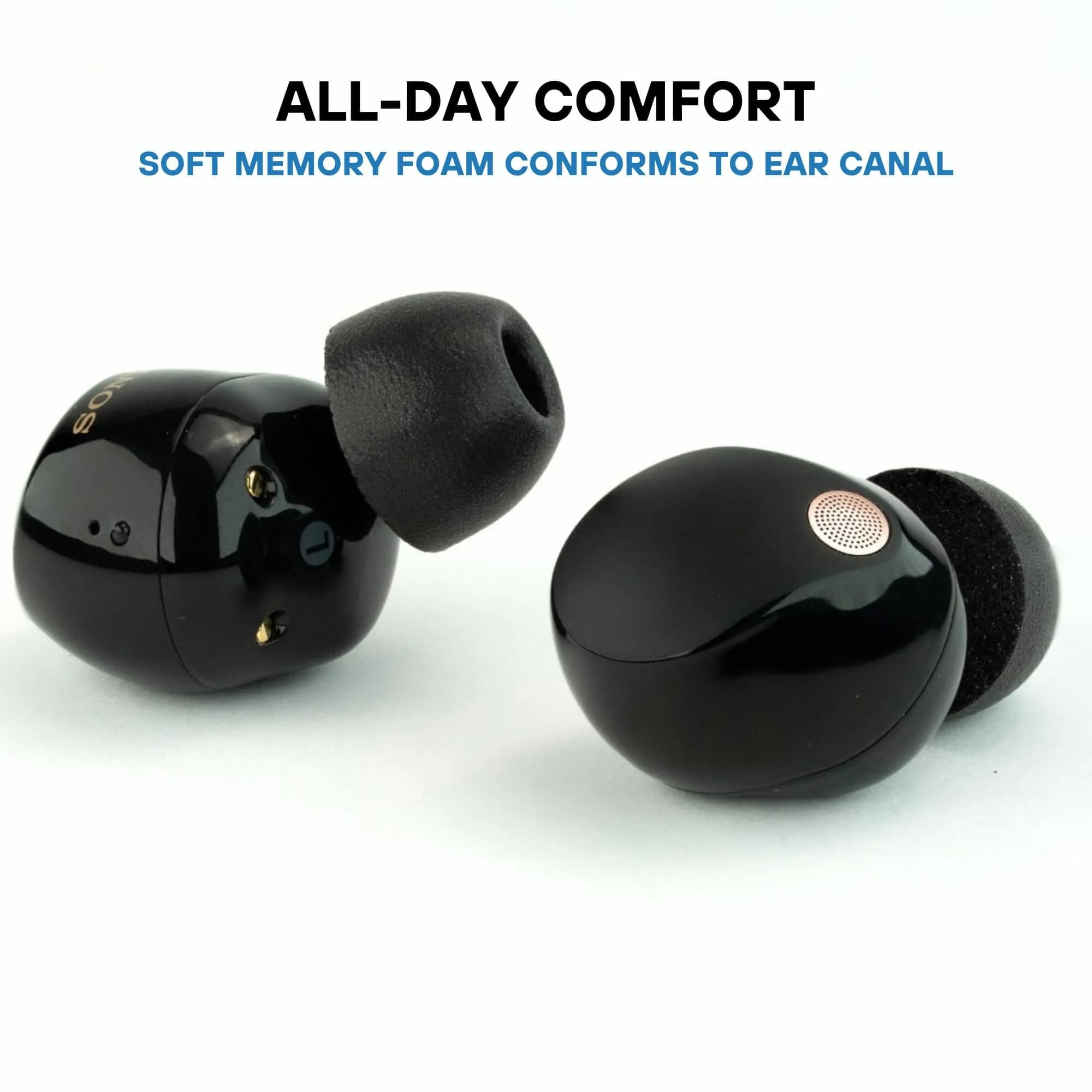 Comply TrueGrip Pine Green Small Memory Foam Ear Tips (3 Pairs) | Secure Fit for Sony WF-1000XM5/XM4/XM3 - view 3