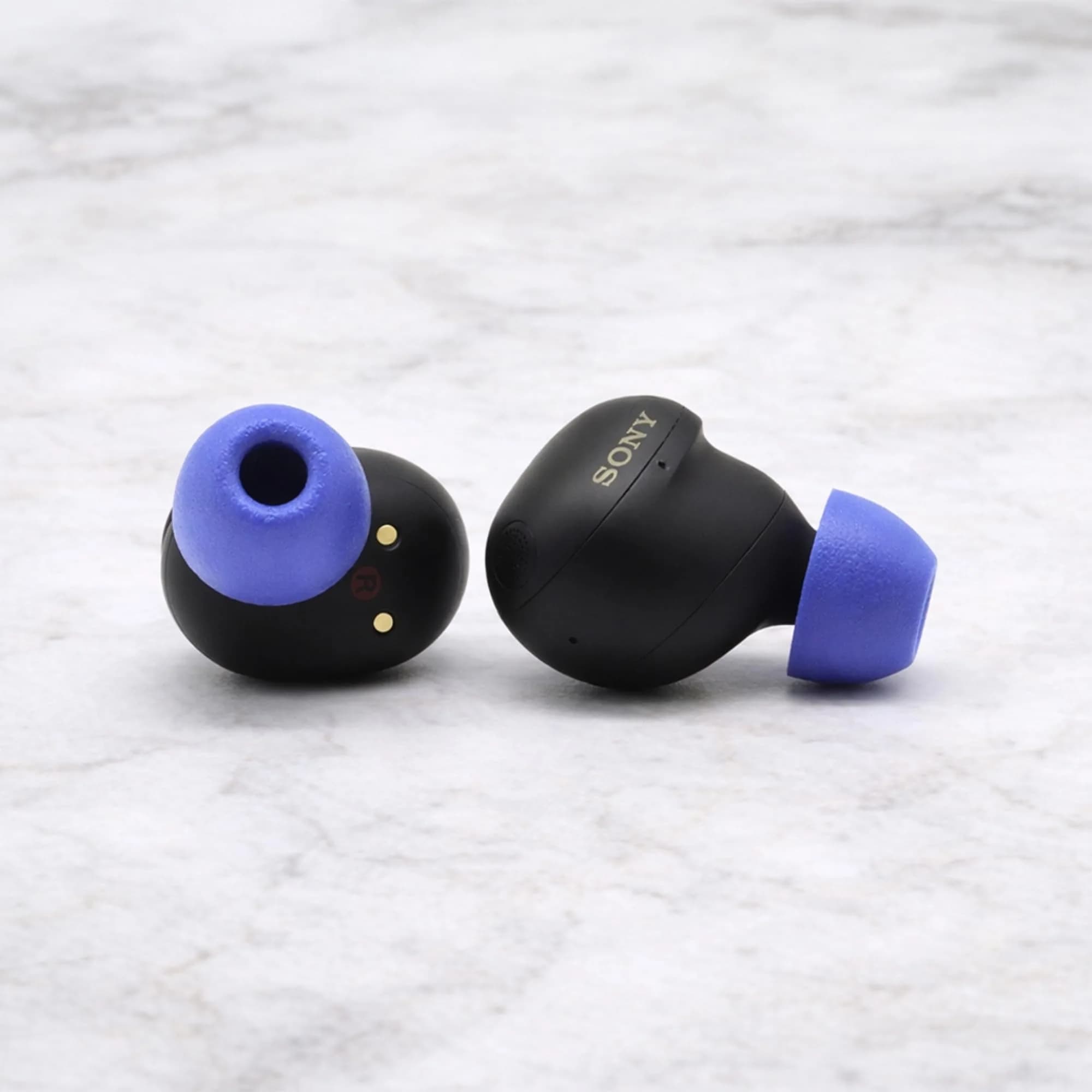Comply TrueGrip Electric Blue Memory Foam Replacement Ear Tips, Large (3 Pairs) - view 6