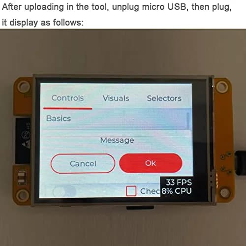 DIYmalls ESP32-2432S028R 2.8 inch TFT LCD Display with Resistive Touch Screen 320x240 Resolution | IoT Development Module thumbnail 4