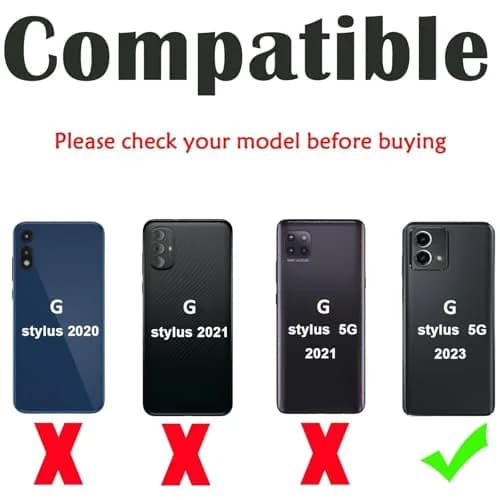 LiXiongBao Blue 2 Pcs Stylus for Moto G Stylus 5G 2023 | Precise, Natural & Compatible thumbnail 2