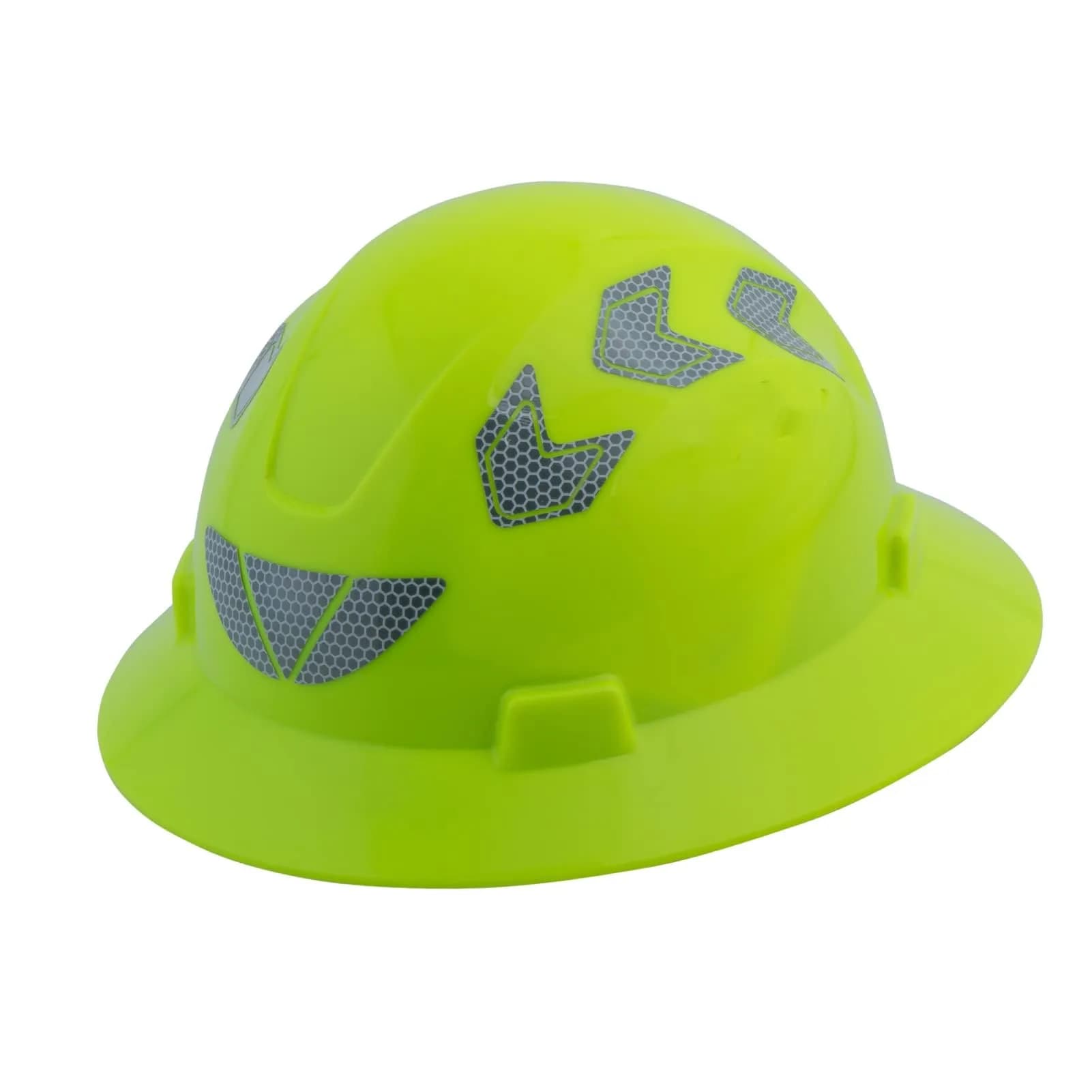 UNINOVA Full Brim Hard Hat ANSI Class E Lime | Impact & Sun Protection (110 chars) — Lime