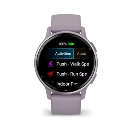 Garmin vívoactive® 5 Health & Fitness GPS Smartwatch 42mm Orchid | AMOLED Display, 11-Day Battery Life thumbnail 4