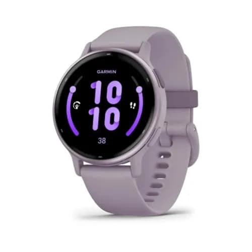 Garmin vívoactive® 5 Health & Fitness GPS Smartwatch 42mm Orchid | AMOLED Display, 11-Day Battery Life thumbnail 1