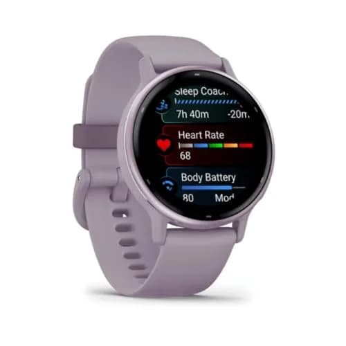 Garmin vívoactive® 5 Health & Fitness GPS Smartwatch 42mm Orchid | AMOLED Display, 11-Day Battery Life thumbnail 2