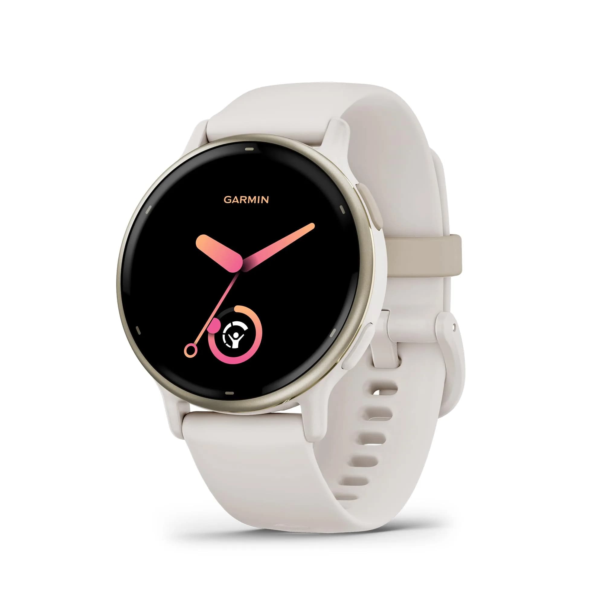 Garmin vívoactive® 5 Health & Fitness GPS Smartwatch 42mm Ivory | AMOLED Display, 11-Day Battery, Body Battery™ Monitoring — Ivory