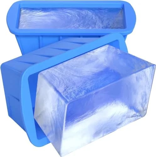 Plunge Lab Extra Large Ice Block Mold 2-Pack, 8lb (3.6kg) Ice Blocks | Steel Reinforced Silicone for Cold Plunge & Coolers thumbnail 1