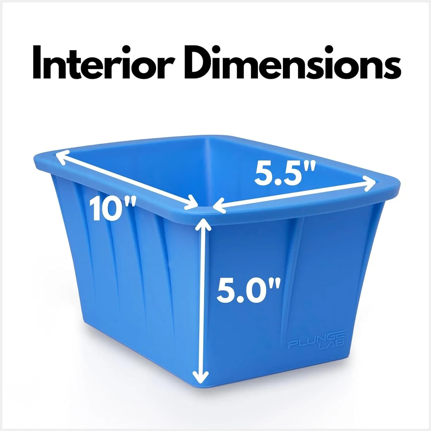 Plunge Lab Extra Large Ice Block Mold 2-Pack, 8lb (3.6kg) Ice Blocks | Steel Reinforced Silicone for Cold Plunge & Coolers - view 2