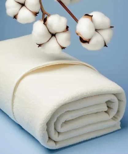 LUMANSUO 200GSM Crib Natural Cotton Quilt Batting 45"x60" | Soft, Thick & Low Shrinkage thumbnail 4