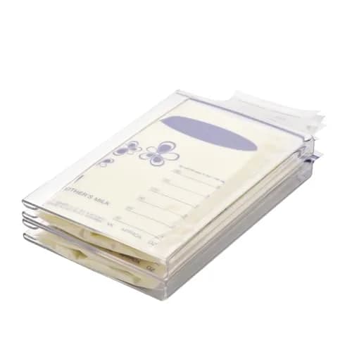 Ugotfeels Freeze Flat Breast Milk Storage Bag Organizer Kit 2-Pack | Fits 3-6oz Bags thumbnail 1