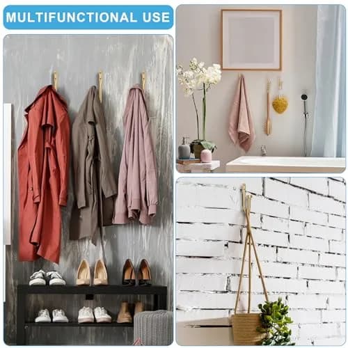 Mayrhyme Metal Curtain Holdbacks with Cap Finials, Warm Gold (18.5cm/7.28" x 11cm/4.33") | Set of 2 thumbnail 4
