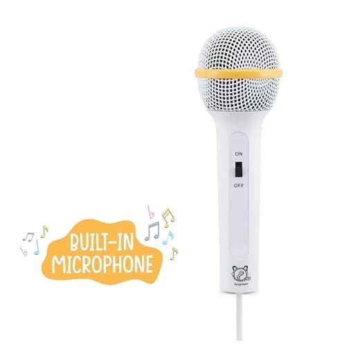 Vivitar Kids Karaoke Speaker with Microphone | Bluetooth, LED Lights, 12H Play thumbnail 4