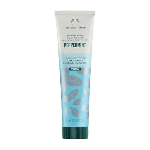 The Body Shop Peppermint Invigorating Foot Cream | For Dry Feet, 3.3 oz thumbnail 1