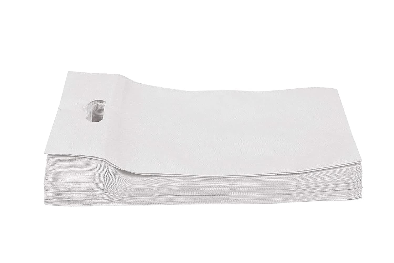 AGRASHRI ENTERPRISES D Cut Cloth Carry Bag Pack of 50 | 37.5cm x 48.9cm x 5.5cm (14.76in x 19.25in x 2.17in) - main product image