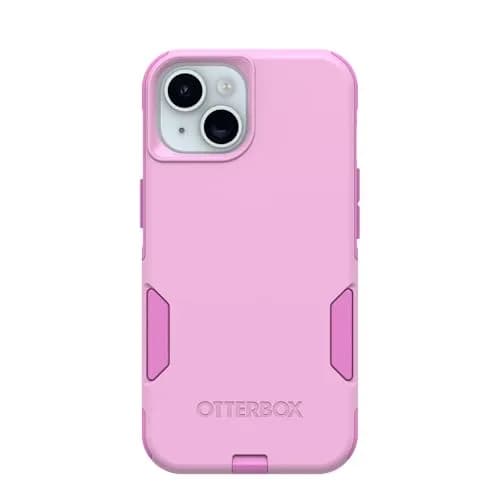 OtterBox Commuter Series Case for iPhone 13/14/15/16e/17e - Pink | Slim & Tough, Drop-Resistant thumbnail 1