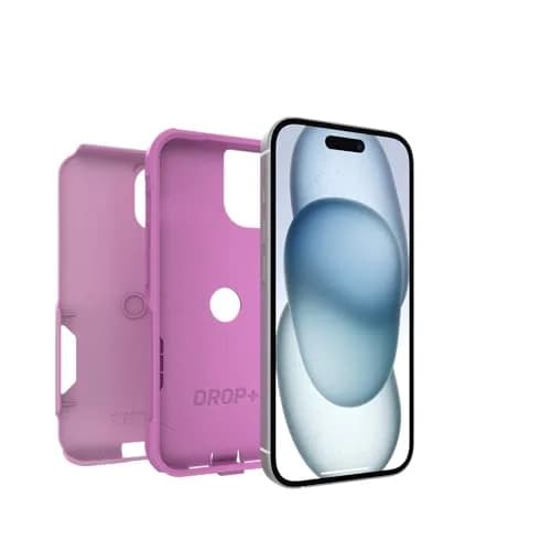 OtterBox Commuter Series Case for iPhone 13/14/15/16e/17e - Pink | Slim & Tough, Drop-Resistant thumbnail 4