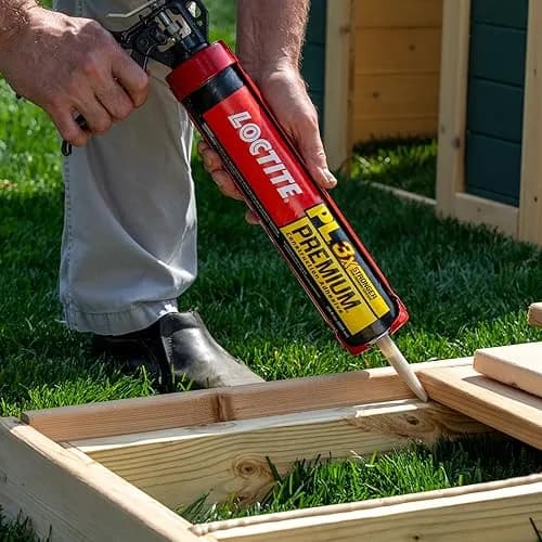 Loctite PL Premium Polyurethane Construction Adhesive 10 fl oz (296 ml) Cartridge, 6-Pack | Bonds Wood, Concrete, Stone, Metal & More thumbnail 7