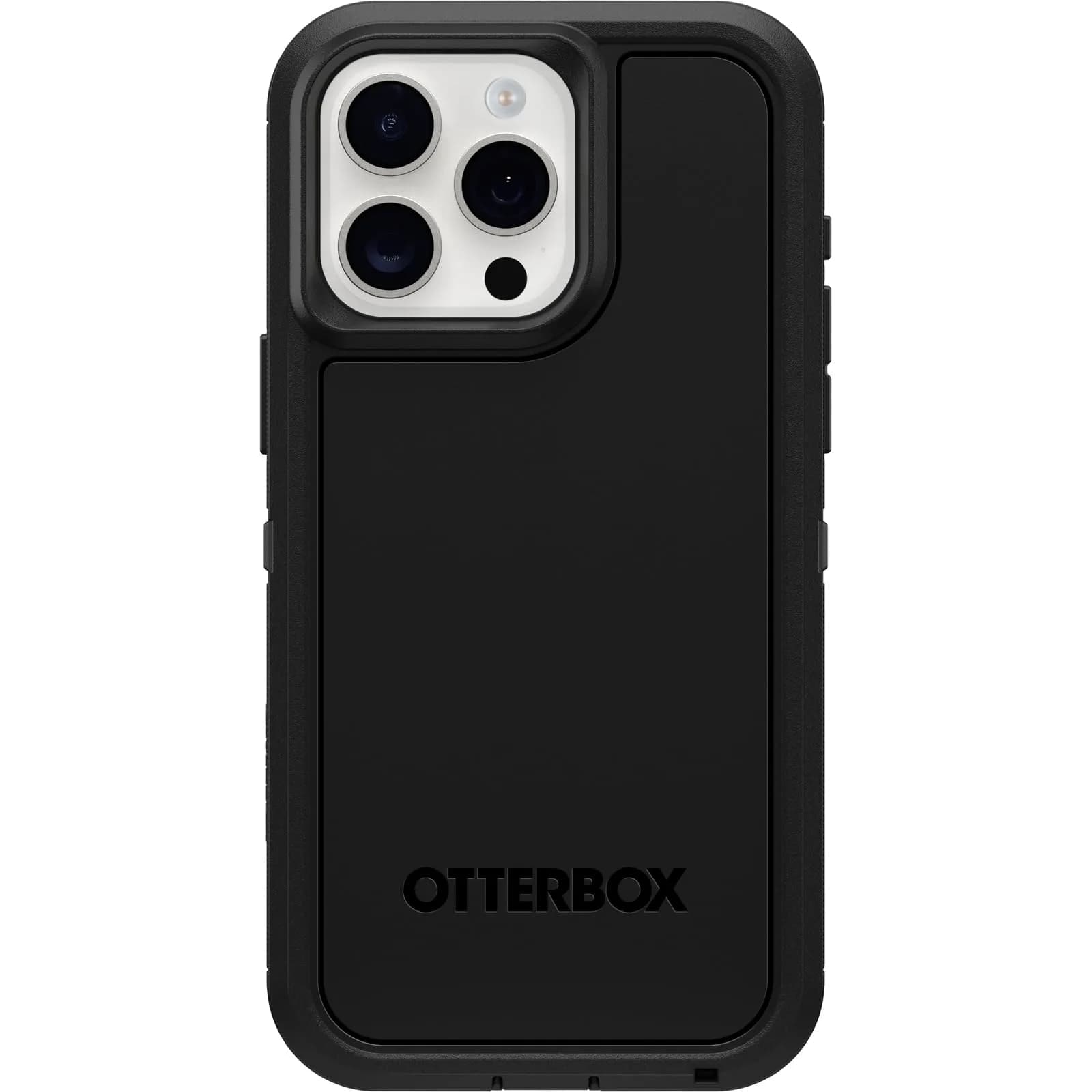 OtterBox Defender Series XT iPhone 15 Pro Max Rugged Case - Black | MagSafe Compatible, Shockproof, Dual-Layer - main product image