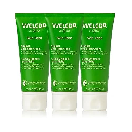 Weleda Skin Food Original Ultra-Rich Body Cream 2.5 Fl Oz (Pack of 3) | Intensive Hydration for Dry, Rough Skin thumbnail 1