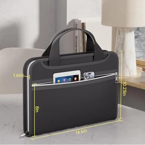 Tamfile Fireproof Accordion File Organizer, Expanding File Folder | Fire & Water Resistant Document Storage thumbnail 5