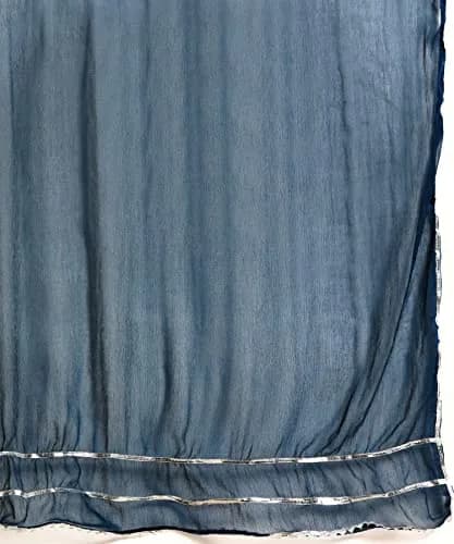 Yashika Women's Art Silk Kurta and Trousers Set with Dupatta (L, Brown) | Party & Festival Wear thumbnail 6