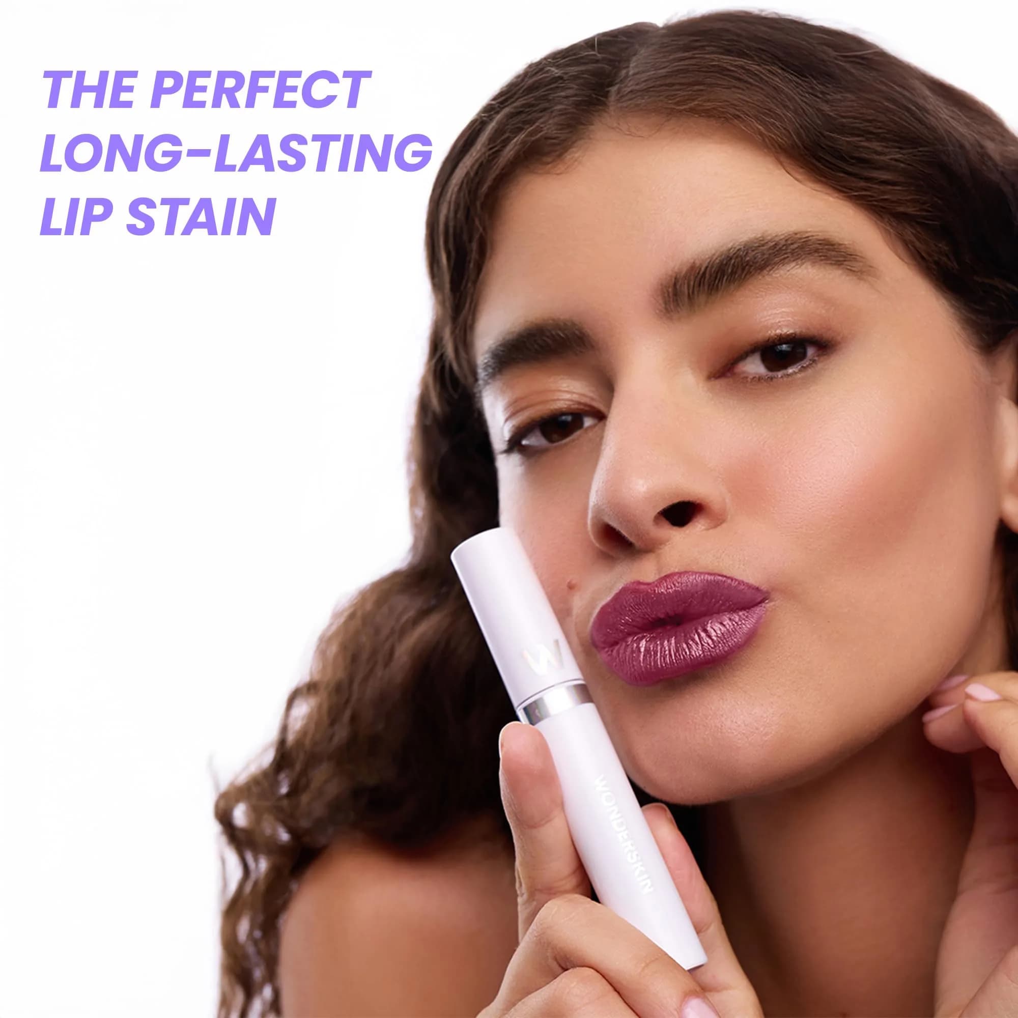 Wonderskin Wonder Blading Lip Stain Masque - Bella Stain & Go 0.14 Fl Oz (4 ml) | Patented Liquid Blading Technology - view 7