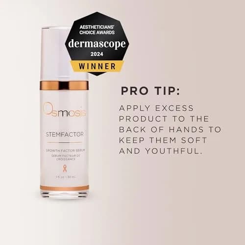 OSMOSIS StemFactor Growth Factor Serum 1 Fl Oz | Age-Defying Skin Rejuvenation thumbnail 7