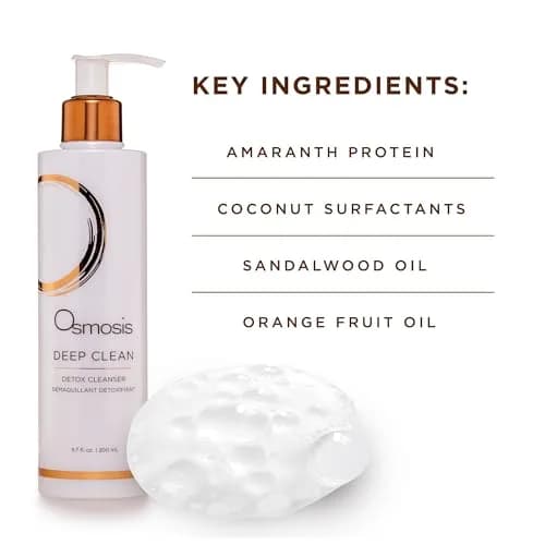 OSMOSIS Deep Clean Purifying Face Wash 1.69 Fl Oz | All Skin Types, Oily & Refreshing thumbnail 4