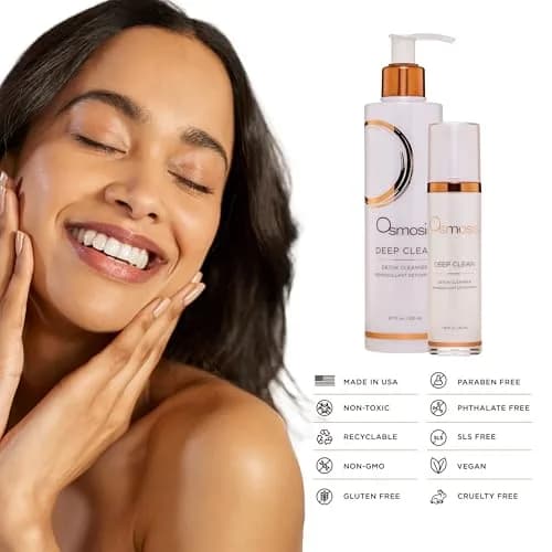 OSMOSIS Deep Clean Purifying Face Wash 1.69 Fl Oz | All Skin Types, Oily & Refreshing thumbnail 5