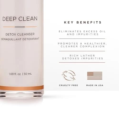 OSMOSIS Deep Clean Purifying Face Wash 1.69 Fl Oz | All Skin Types, Oily & Refreshing thumbnail 3