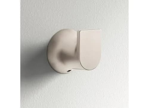 Moen Genta Single Hook Robe Hook in Brushed Nickel | 30 lbs Capacity, Wall Mount, Zinc Material thumbnail 2