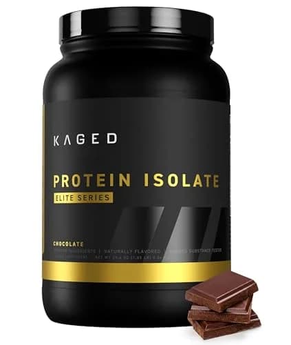 Kaged Protein Powder Elite: 100% Isolate Blend Whey | 2lbs | Muscle Recovery & Growth thumbnail 1