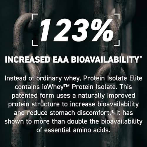Kaged Protein Powder Elite: 100% Isolate Blend Whey | 2lbs | Muscle Recovery & Growth thumbnail 4