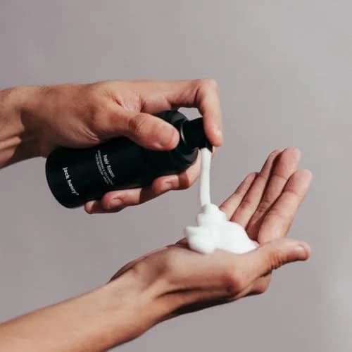 Jack Henry Volumizing Hair Mousse, Polymer Free Meadowfoam Foam, 3.3 oz | Touchable Volume & Conditioning thumbnail 4