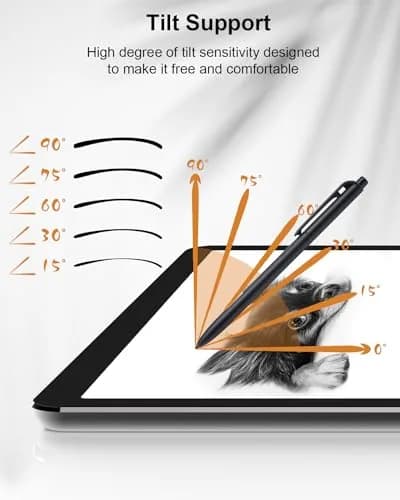 Whaleme EMR Stylus with Eraser, 4096 Pressure Pen for reMarkable 2 | Palm Rejection & Tilt Support thumbnail 6