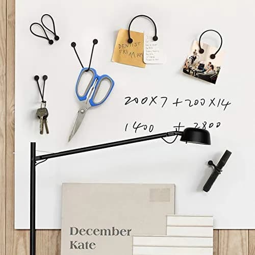 Smart&Cool Black Silicone Magnetic Cable Ties 18.2cm (7.16'') | Organize Cables & More thumbnail 2