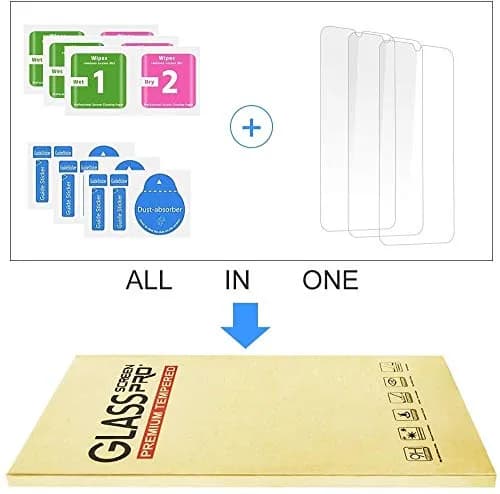 KJYFOANI Tempered Glass Screen Protector for VERTU IVERTU 5G 6.67 Inch | 2 Pack 9H Hardness Clear Bubble Free thumbnail 9