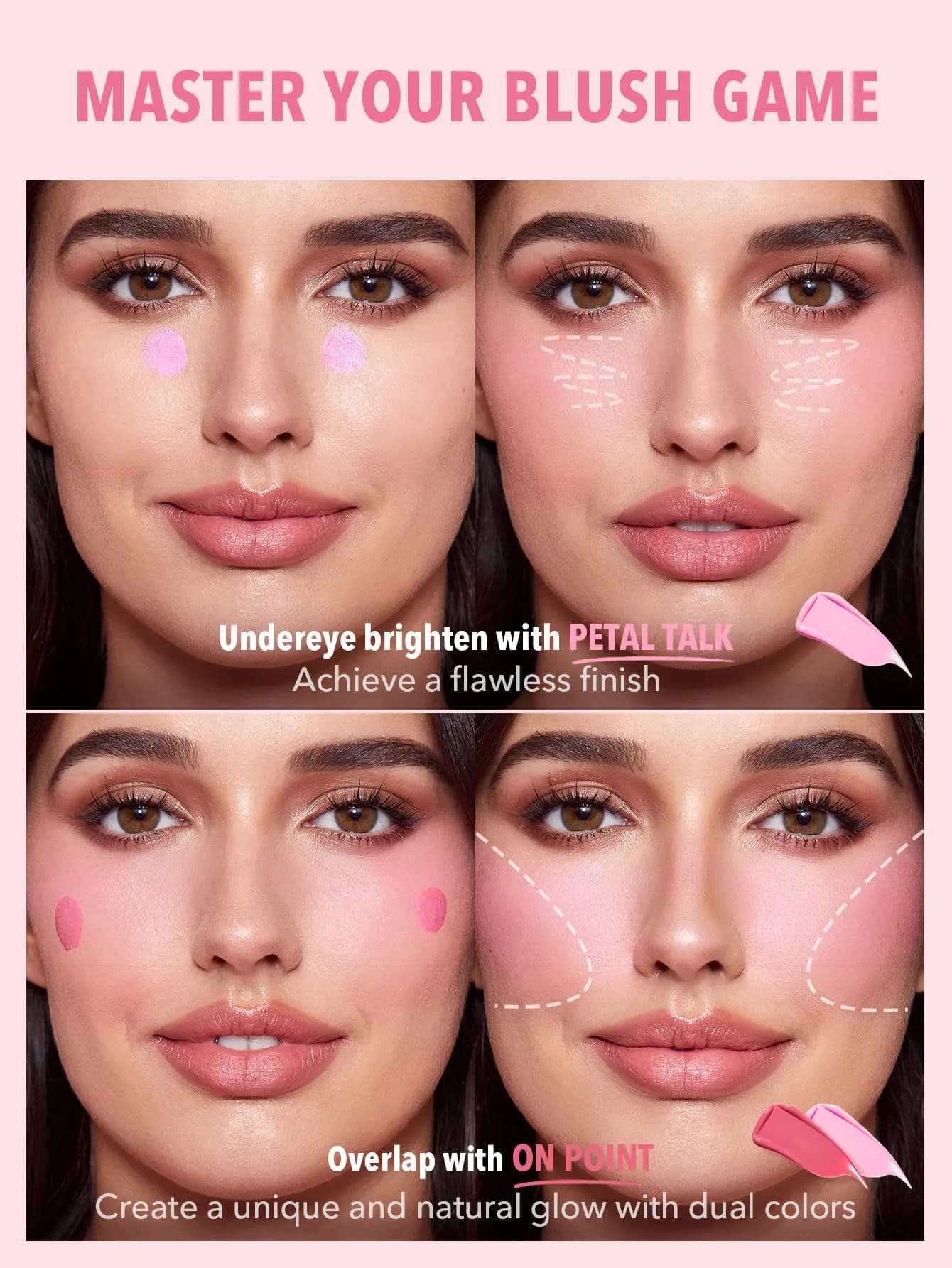 SHEGLAM Color Bloom Liquid Blush Makeup - Matte On Point, 5.2ml (0.18 Fl Oz) | Hydrating Gel-Cream - view 3