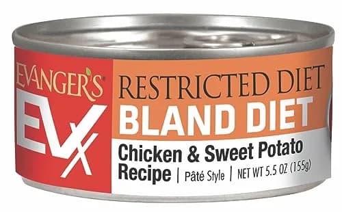 Evanger's Pet Food – Restricted Diet Bland Recipe for Cats, 5.5 oz, Pack of 24 | Simple, Gentle, USA Made thumbnail 1