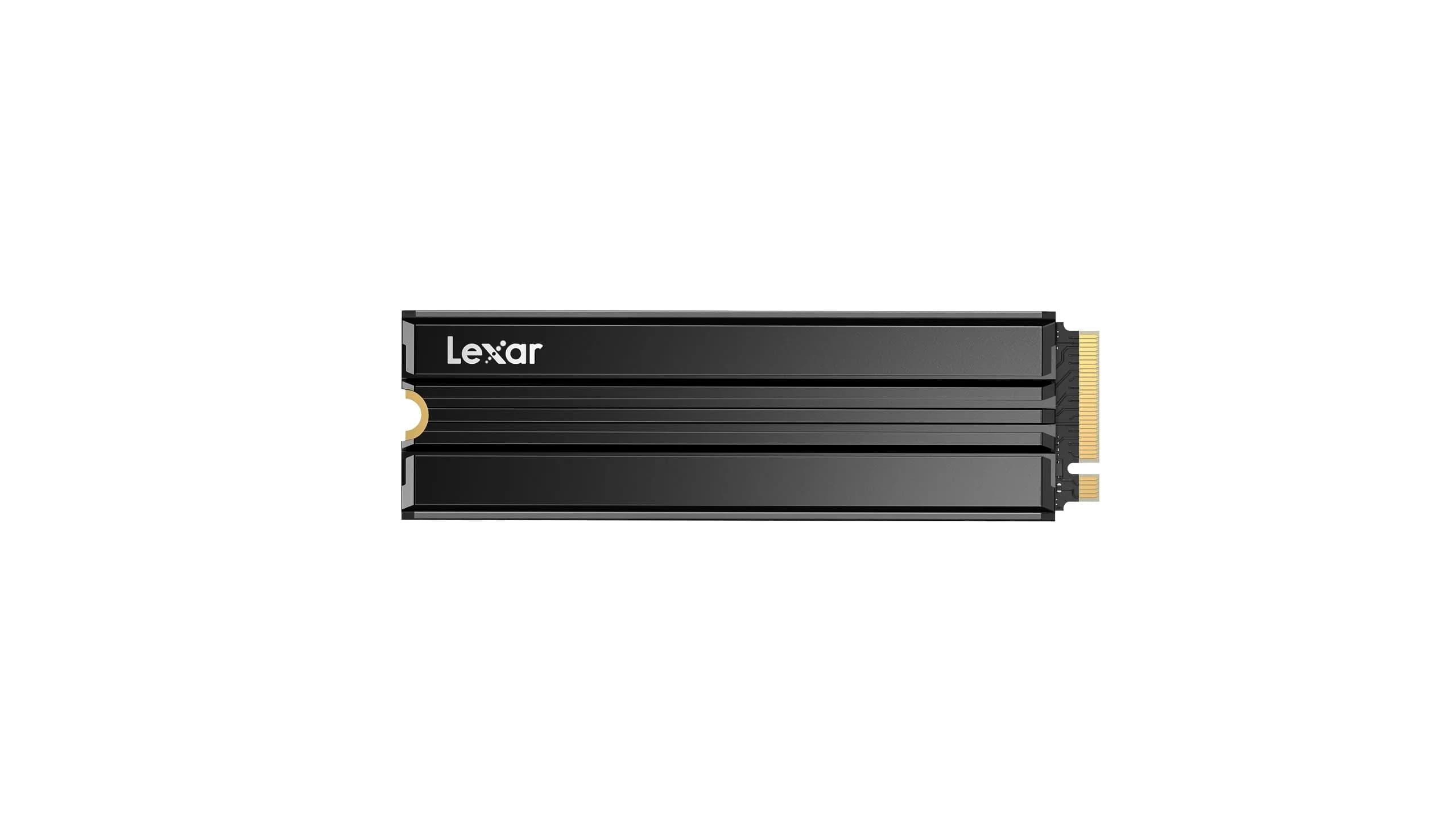 Lexar 2TB NM790 NVMe SSD w/Heatsink, 2000 GB (2 TB) | PCIe Gen 4x4 Speeds Up to 7400MB/s Read