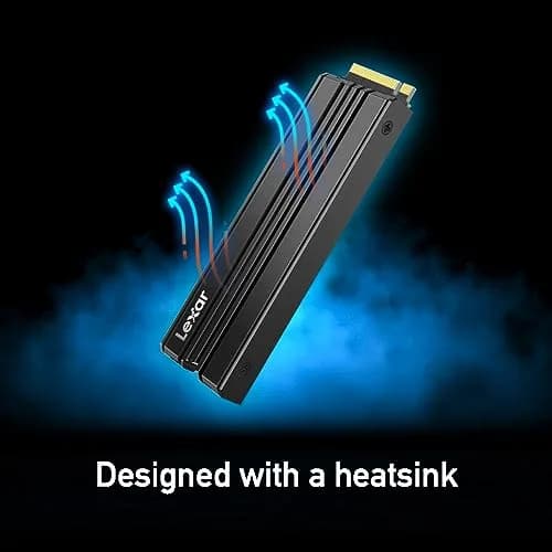 Lexar 2TB NM790 NVMe SSD w/Heatsink, 2000 GB (2 TB) | PCIe Gen 4x4 Speeds Up to 7400MB/s Read thumbnail 5