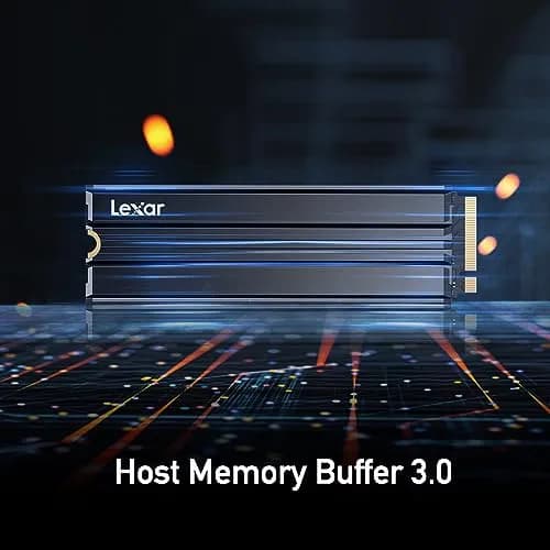 Lexar 2TB NM790 NVMe SSD w/Heatsink, 2000 GB (2 TB) | PCIe Gen 4x4 Speeds Up to 7400MB/s Read thumbnail 6