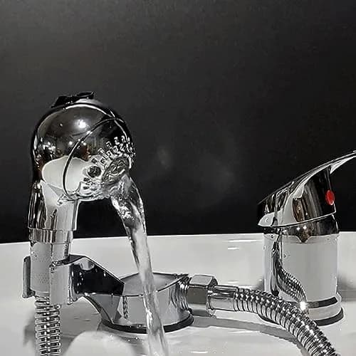 Qusmeiyici Showerhead for Salon & Spa Chairs | Adjustable Stainless Steel Spray Head with G1/2 Interface thumbnail 5