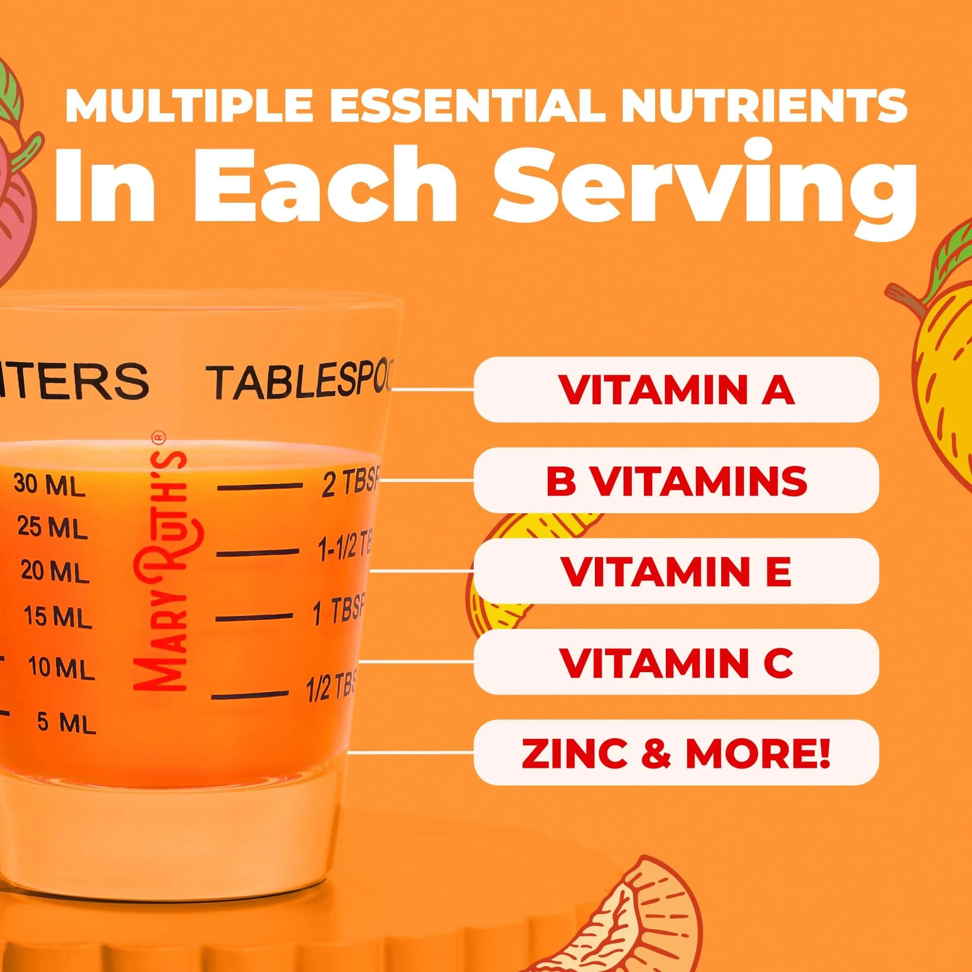 MARYRUTH'S Liquid Multivitamin + Hair Growth 946ml (30 Fl Oz) | Clinically Proven for Thicker Hair - view 6