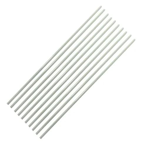 MOKOVI Round Fiberglass Solid Rod Blank 2mm x 420mm | 10 Pcs Pack for DIY & Sports thumbnail 1